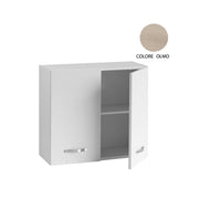 Armoire murale pour cuisine orme 2 portes Cm 80x30xH 72