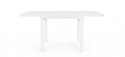 Tavolo in Alluminio Verniciato a Polvere 83-166x80 Bia Yk11