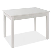 Table Firenze 120 x 70 frêne blanc