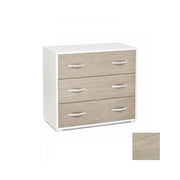 Como' avec caisson avant blanc Elm 3 tiroirs 91x45xH 81