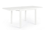 Tavolo in Alluminio Verniciato a Polvere 83-166x80 Bia Yk11