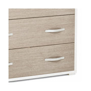 Como' avec caisson avant blanc Elm 3 tiroirs 91x45xH 81