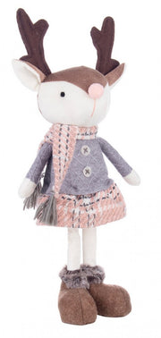 Support de jupe gris pour 4 rennes Linsay