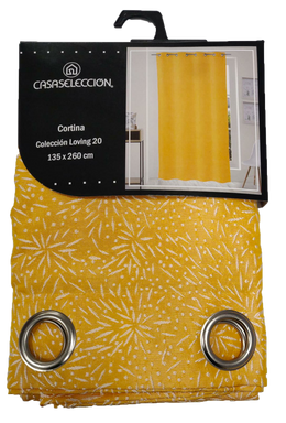 Cortina aimant le rideau 135 x 260 centimètres