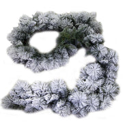 Guirlande enneigée verte Monte Bonifato cm ø24x270