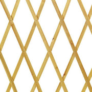 Treillis extensible en bois pour plantes grimpantes sur balcon, terrasse et jardin (150x200)