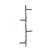 Lumières de Noël LED avec batterie Multicolore 14,3 mètres