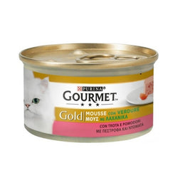 Gourmet Gold Patè truite et tomates Purina 85 grammes