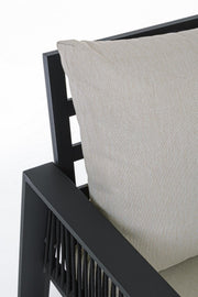 Salon de jardin Captiva anthracite