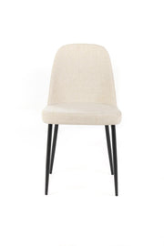 Lot de 4 Chaises en Tissu 55cm x 46cm H. 85cm