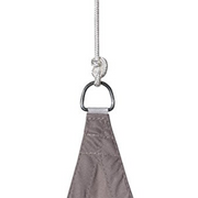 Store Triangulaire 5x5x5m en Tissu Imperméable - Couleur: Gris Tourterelle