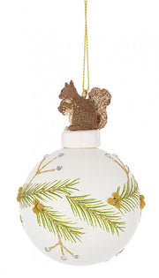 Lot de 6 sphères Vt Bush blanches