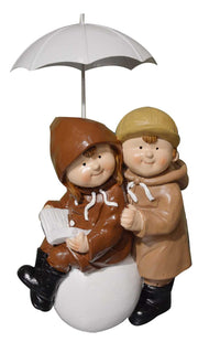 Enfants sous parapluie boule h33 ym-0936 cm. 21 x 19 h 33
