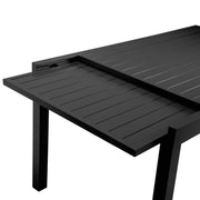 Table en aluminium Sullivan extensible anthracite cm150 - 210x90xh73