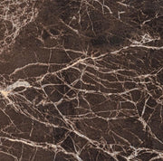 Table extensible Briva brun brillant - gris tourterelle