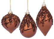 Lot de 12 Pendentifs Vt Prize Marron Ass3