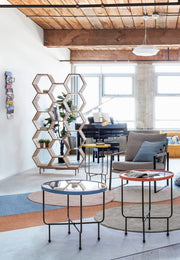 2x Décoration Murale Mondrian 80.5X35