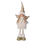 Ange en tissu doré cm21x12h46