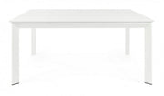 Table de jardin extensible Konnor blanc