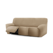 Housse de canapé inclinable Jaz 3 places beige 200-260