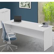 Bureau coloris blanc 160 x 80 x H 74 cm