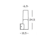 Applique à la ligne graphite Top E27 STEM