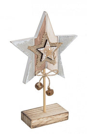 Support à rayures en forme d'étoile pour 6 bâtons