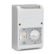 Ventilateur de plafond à trois lames avec métal avec diamètre léger 120 cm blanc 70W