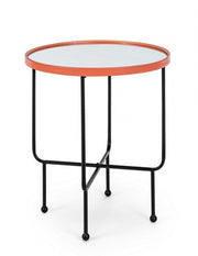 Table Basse Peintre A-Miroir A Rouge D50