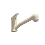 Robinet de cuisine avec douchette extractible blanc Paini Mixo 45WH573TCZ