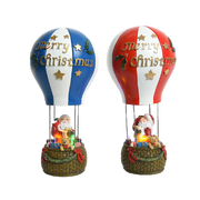 Ballon à air chaud Joyeux Noël