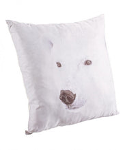 Lot de 4 Coussins Ours Neige 45x45
