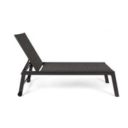 Lit d'aluminium élevé avec anthracite hilde -cm Hilde roues cm