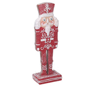 Soldat en résine rouge cm9x6,5h26