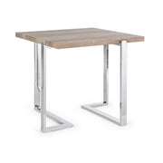 Table basse bois style Atmosphère 60x60 cm