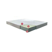 Matelas simple mémoire de forme déhoussable 80x190xh.21 cm