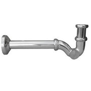 Siphon en S sans vidange avec bec de 25 cm, modèle Lux.