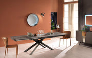 Table extensible 170/270x90 cm gris foncé