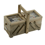 Etabli palissandre 2 tiroirs cm33x16h22