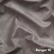 Canapé inclinable Chicago 3 places gris argent Ranger 10