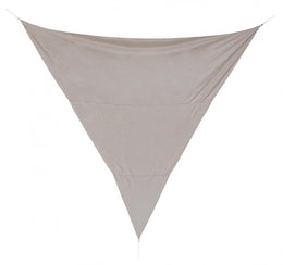 Voile d'ombrage Tri. Tourterelle 5X5