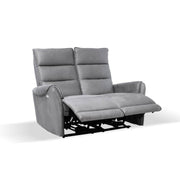 Canapé 2 places inclinable avec 2 fauteuils électriques L 135 x P 98 x H 109 cm