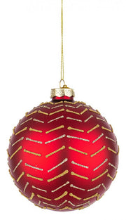 8x Sphère Vt Ines Rouge D100