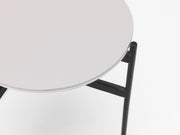 Table basse avec plateau en céramique 40x40x45h cm