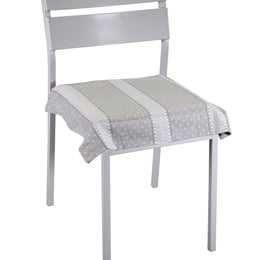 Coussin venise romantique carré beige cm40x40h4