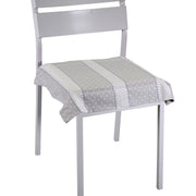 Coussin venise romantique carré beige cm40x40h4