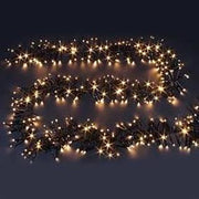 Fil vert clair 384 miniled 3mm contrôleur blanc alimentation fixe 330xh270