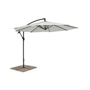 Parapluie de jardin avec 300 ° Texas ARM 300X H260 cm anthracite / naturel