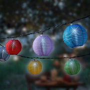 Guirlande lumineuse en nylon multicolore