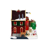 Spa au Chocolat Chaud Lemax - pour village de Noël